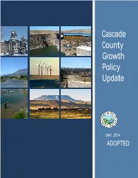 Cascade County Growth Policy Update