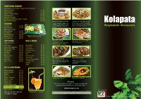 Menu 09-06-2021 for Online