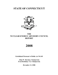 NEAC 2008 Report
