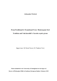 Pavlovic, Aleksandar (2012) from Traditional to Transitional Texts