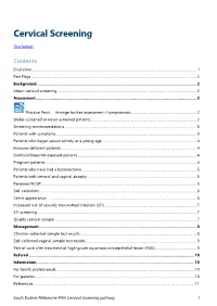 Cervical Screening Test (A Primary HPV DNA Test with Partial Genotyping and Reflex Liquid-Based Cytology (LBC) on All HPV Positive Tests) Every 5 Years