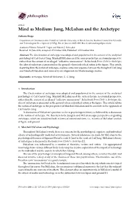 Jung, Mcluhan and the Archetype