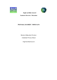 Proposal for the Closure of X School