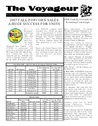 2007 Fall Popcorn Sales a Huge