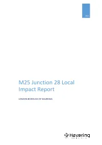 M25 Junction 28 Local Impact Report