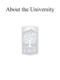 About the University (PDF)