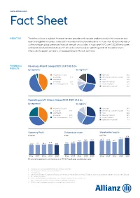 Allianz Fact Sheet