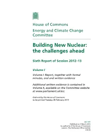 Building New Nuclear: the Challenges Ahead