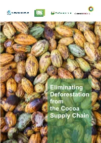 Eliminating Deforestation from the Cocoa Supply Chain