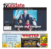 Divide and Conquer •Family Favorites Page 4 •Hollywood Q&A Page14