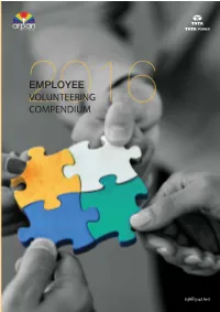 Employee Volunteering Compendium 2016