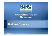 Netflow Overview