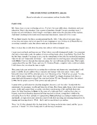 THE EVER FONKY LOWDOWN: Libretto