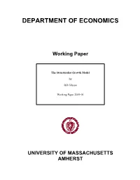 The Structuralist Growth Model