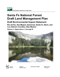 Draft Environmental Impact Statement Volume 3, Appendices J Through N