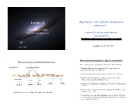 Lecture 16 Supernova Light Curves and Spectra