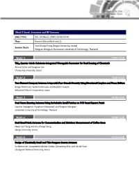 Technical Program
