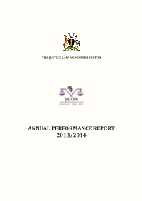 Annual Performance Report 2013/2014