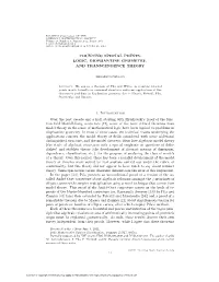 Logic, Diophantine Geometry, and Transcendence Theory