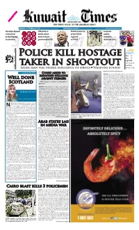 Police Kill Hostage Taker in Shootout