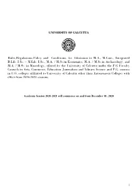 University of Calcutta