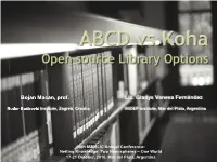 ABCD Vs KOHA