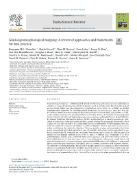 Glacial Geomorphological Mapping a Review of Approaches And