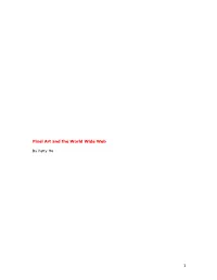 Pixel Art and the World Wide Web