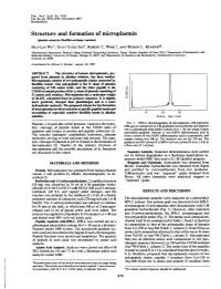 Structure and Formation of Microplasmin (Plasmin Autolysis/Disulfide-Exchange Reactions) HUA-LIN WU*, GUEY-YUEH SHI*, ROBERT C