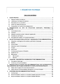 7. Résumé Non Technique