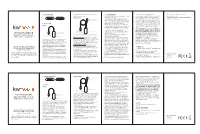 Benutzerhandbuch User Instructions