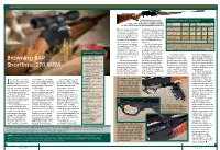 Browning BAR Shorttrac .270