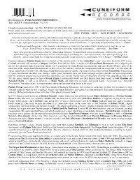 FORGAS BAND PHENOMENA Title: ACTE V (Cuneiform Rune 332/333)