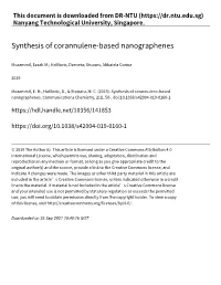 Synthesis of Corannulene-Based Nanographenes.Pdf