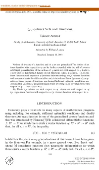 Invex Sets and Functions