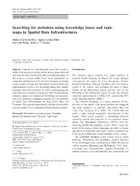 Searching for Metadata Using Knowledge Bases and Topic Maps in Spatial Data Infrastructures