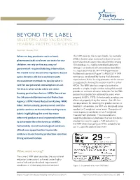 Selecting and Validating Hearing Protection Devices