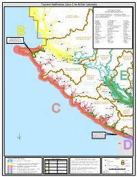 Tsunami Notification Zone C for Brish Columbia
