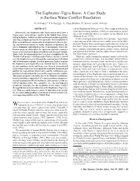 A Case Study in Surface Water Conflict Resolution M