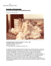 Destruction and Transformation Vernacular Photography and the Built Environment