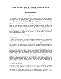 Hypermarkets and the Small Retailers: Exploring Retailers’ Competitive Abilities