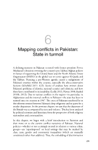 6. Mapping Conflicts in Pakistan