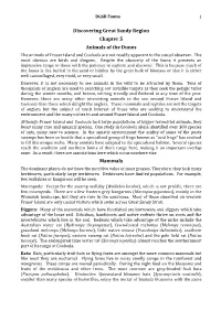 Discovering Great Sandy Region Chapter 5 Animals of the Dunes the Animals of Fraser Island and Cooloola Are Not Readily Apparent to the Casual Observer