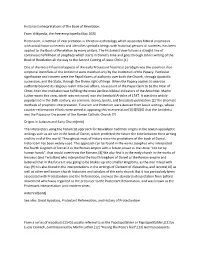 Historicist Interpretations of the Book of Revelation from Wikipedia, the Free Encyclopedia May 2020 Historicism, a Method of In