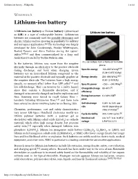 Lithium-Ion Battery - Wikipedia 1 of 44