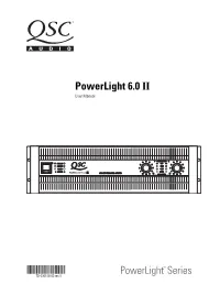 Powerlight 6.0 II User Manual