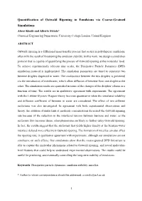 Quantification of Ostwald Ripening in Emulsions Via Coarse-Grained