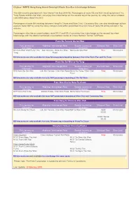 Citybus / NWFB Hong Kong Island Overnight Route Bus-Bus Interchange Scheme