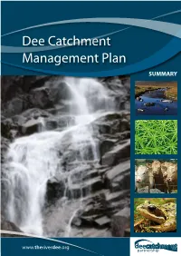 Dee Catchment Management Plan SUMMARY