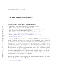 The FZZ Duality with Boundary